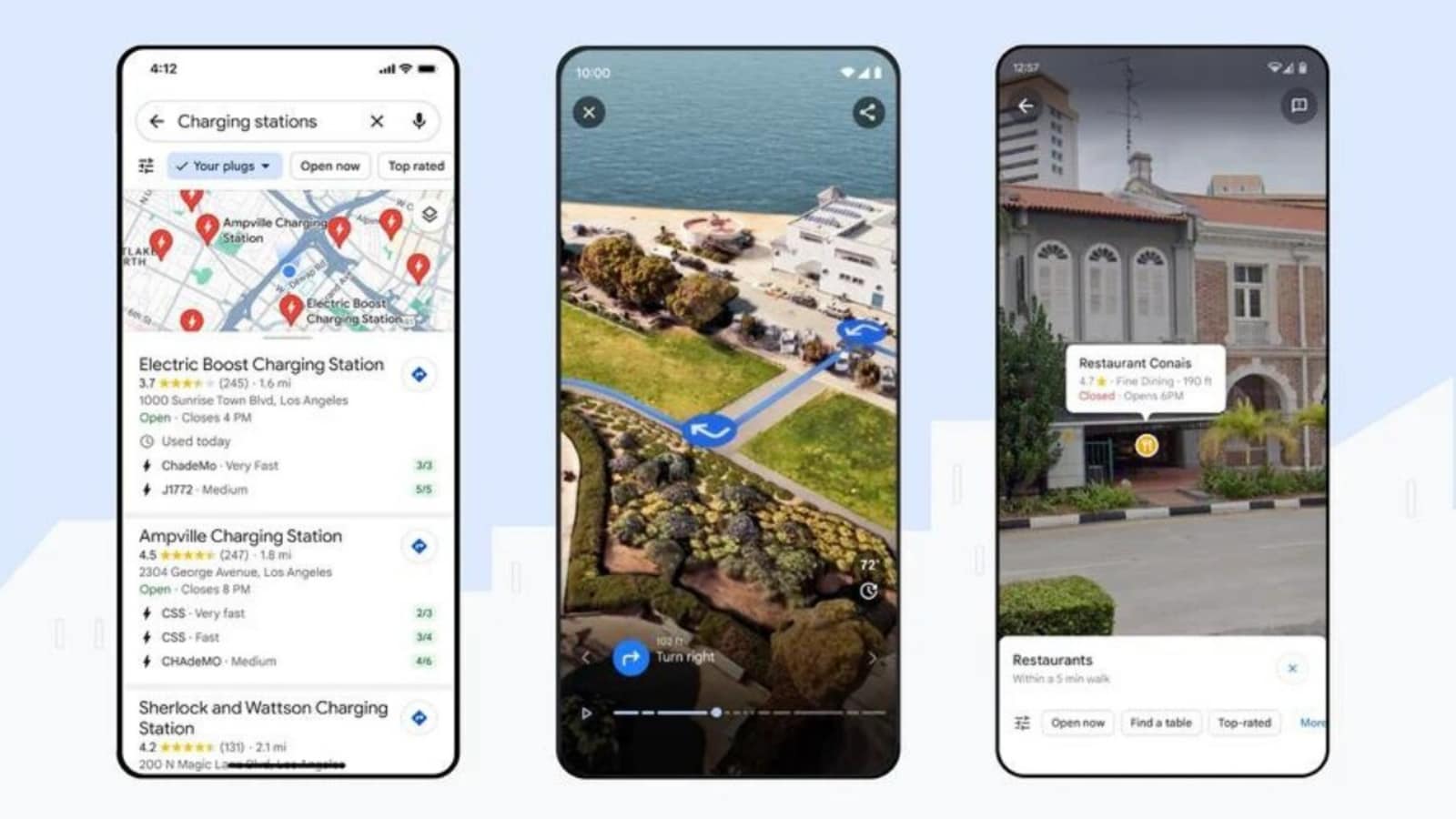 Google Maps updates: Immersive view for routes, EV charging, AI features, more