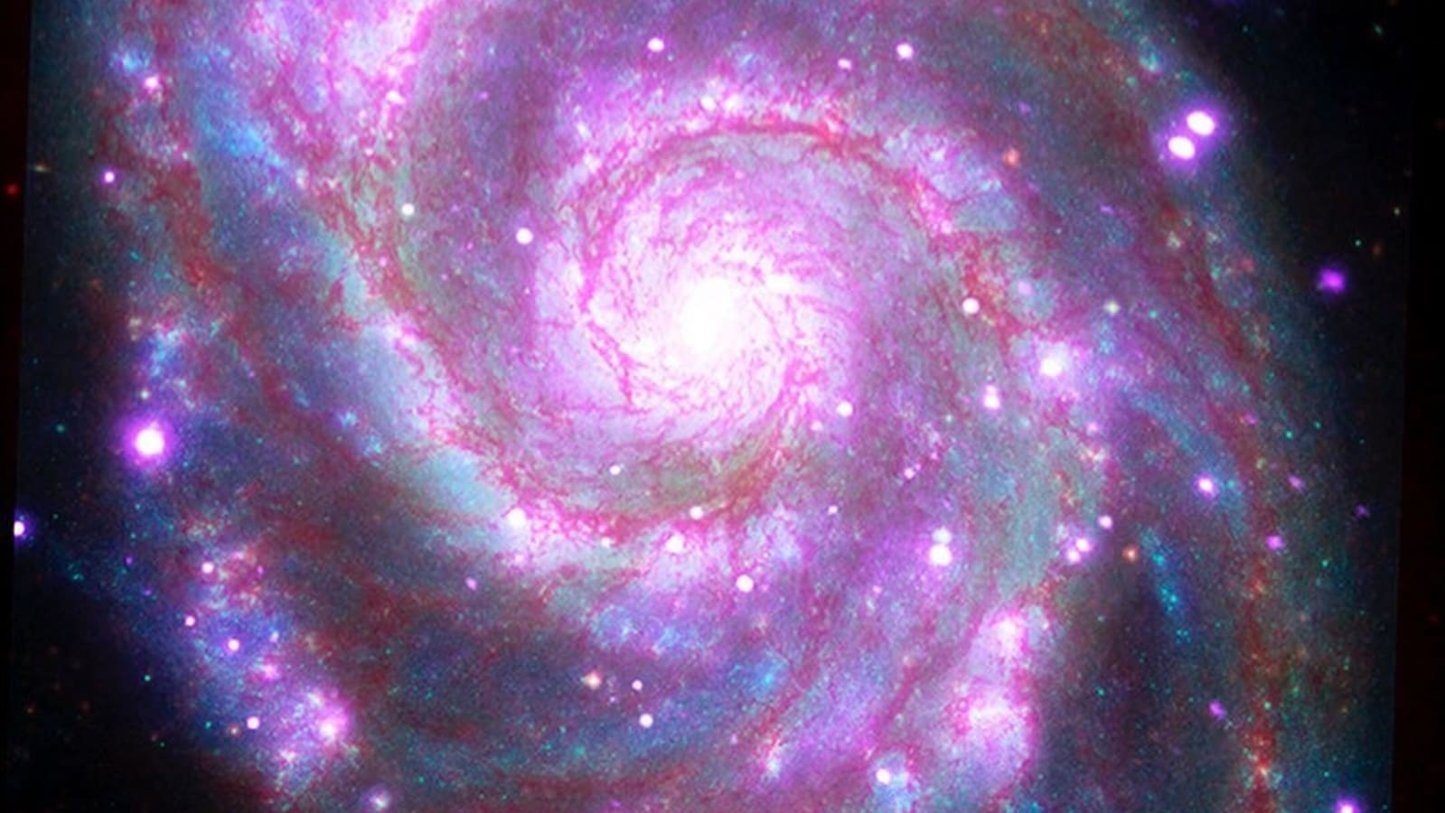 NASA shares mesmerizing snapshot of Whirlpool Galaxy shot by Chandra, Hubble telescopes