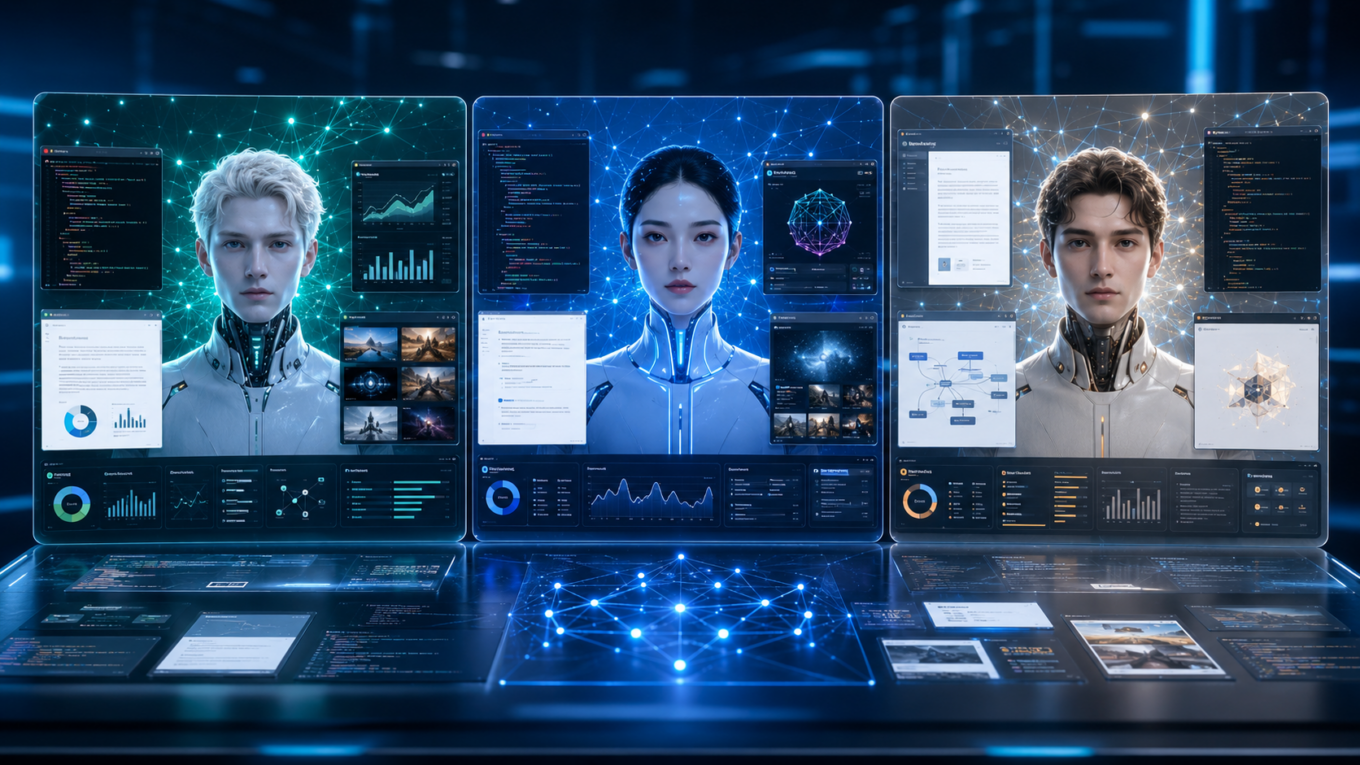 ChatGPT vs Gemini vs Claude comparison showing the best AI assistant in 2026