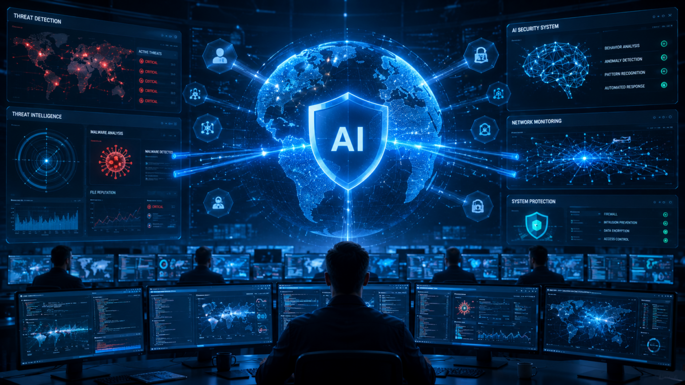 How AI is changing cybersecurity in 2026 through advanced threat detection and cyber defense systems