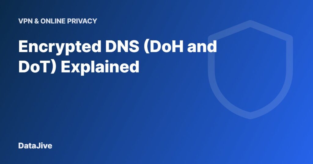 Encrypted DNS (DoH and DoT) Explained