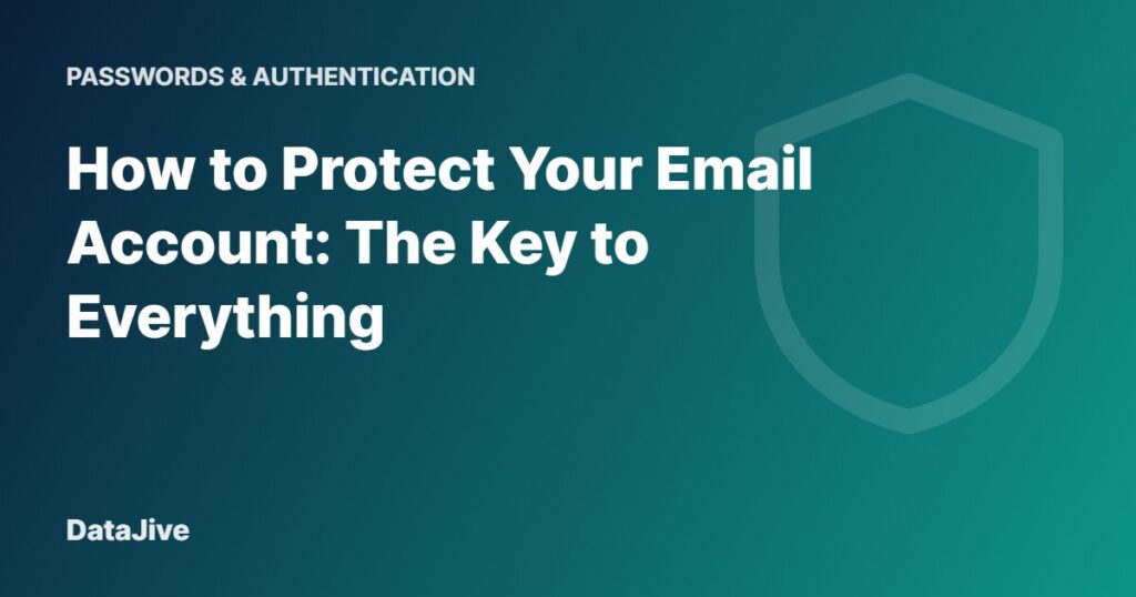 How to Protect Your Email Account: The Key to Everything