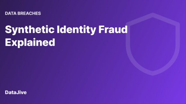 Synthetic Identity Fraud Explained