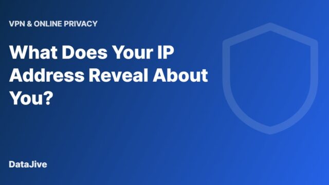 What Does Your IP Address Reveal About You?