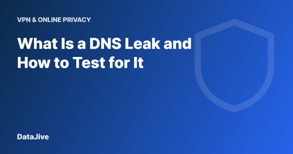 What Is a DNS Leak and How to Test for It