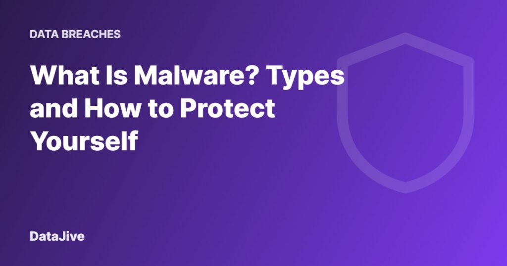 What Is Malware? Types and How to Protect Yourself